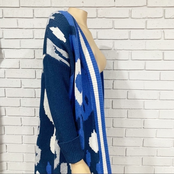 Vilagallo Women’s Stella Multicolor Mid-length Cardigan - Picture 7 of 9